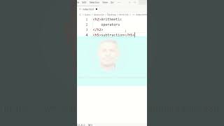JavaScript Tutorial for Beginners / JavaScript learn / Arithmetic operators subtraction tag
