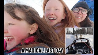 THE MOST MAGICAL LAST DAY TO OUR WINTER ADVENTURE! VAN LIFE FINLAND