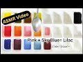 How to create 19 new colors from 3 primary colors? Acrylic paint tutorial / Color mixing recipe