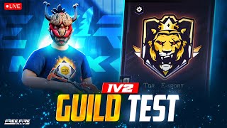 🔴LIVE] GUILD TEST 1VS2 | GUILD TEST LIVE | #TDRISLIVE #LIVESTREAM