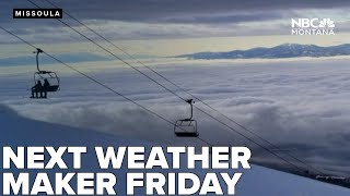 Valley inversions continue, Air Stagnation Advisories; next weather maker arrives Friday