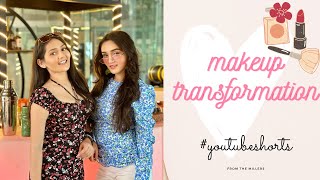 Make - Up Transformation With Sharma Sisters | Tanya Sharma| Kritika Sharma