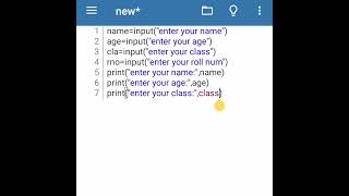 how to print |name|age|class|rolnum in python #turtle #pythonturtle #python @technicalworld9135
