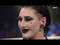 Charlotte Flair Vs Shotzi, Rhea Ripley sube al ring - WWE SmackDown 10 de Marzo 2023 Español Latino