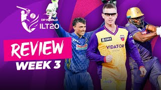 🔴LIVE🔴 I ILT20 2025, Week 3 I MI's BIG Win, Sharjah Warriorz PEAK \u0026 Who will QUALIFY for TOP 4?