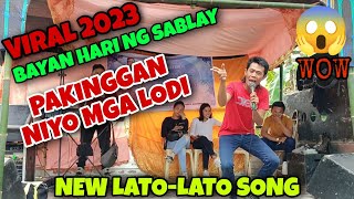 NEW LATO-LATO SONG NI BAYAN HARI NG SABLAY - SIYA PALA ANG ADMIN NG LATO-LATO BAND | PANALO TO!!!