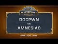 Swiss Round 5: Docpwn VS Amnesiac - DreamHack Montreal 2018