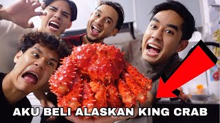 AKU BELI ALASKAN KING CRAB 😂 KETAM PALING MAHAL DI DUNIA 😱🦀