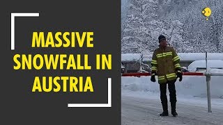 Austria under avalanche threat after heavy snowfall