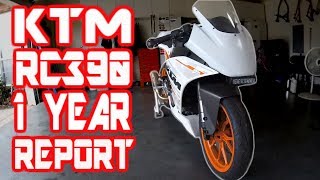 KTM RC390 LONG TERM RIDE REPORT