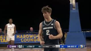 HIGHLIGHTS: Utah State at San Jose´ State Men's Basketball 1/7/25