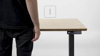 Programming Your Preferred Heights for Your Sit Stand Desk