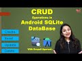 #31 Android SQLite CRUD (Create, Read , Update , Delete) Operations | Android SQLite Tutorial