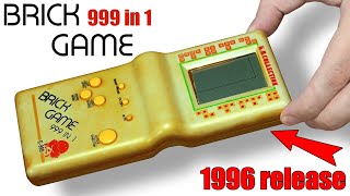 1996 ⚙️ RESTORATION \u0026 Repair ✅ TETRIS Brick Game 🎮 Handheld 999 Games in 1 (Real restore)