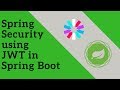 Spring Security using JWT in Spring Boot App | Tech Primers