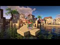 transforming a desert village in minecraft