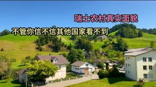 不管你信不信！这就是发达国家瑞士农村真实面貌，其他国家看不到