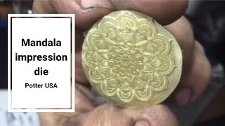 Mandala impression die - Its a must view if you want to get it right