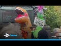 Young activists march through Glasgow in demand for climate action