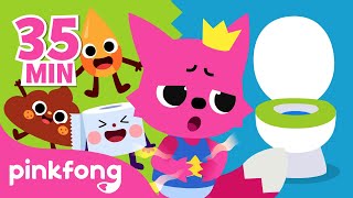 Pinkfong veut aller aux toilettes | +Comptines | Pinkfong, Bébé Requin ! Chansons pour Enfants