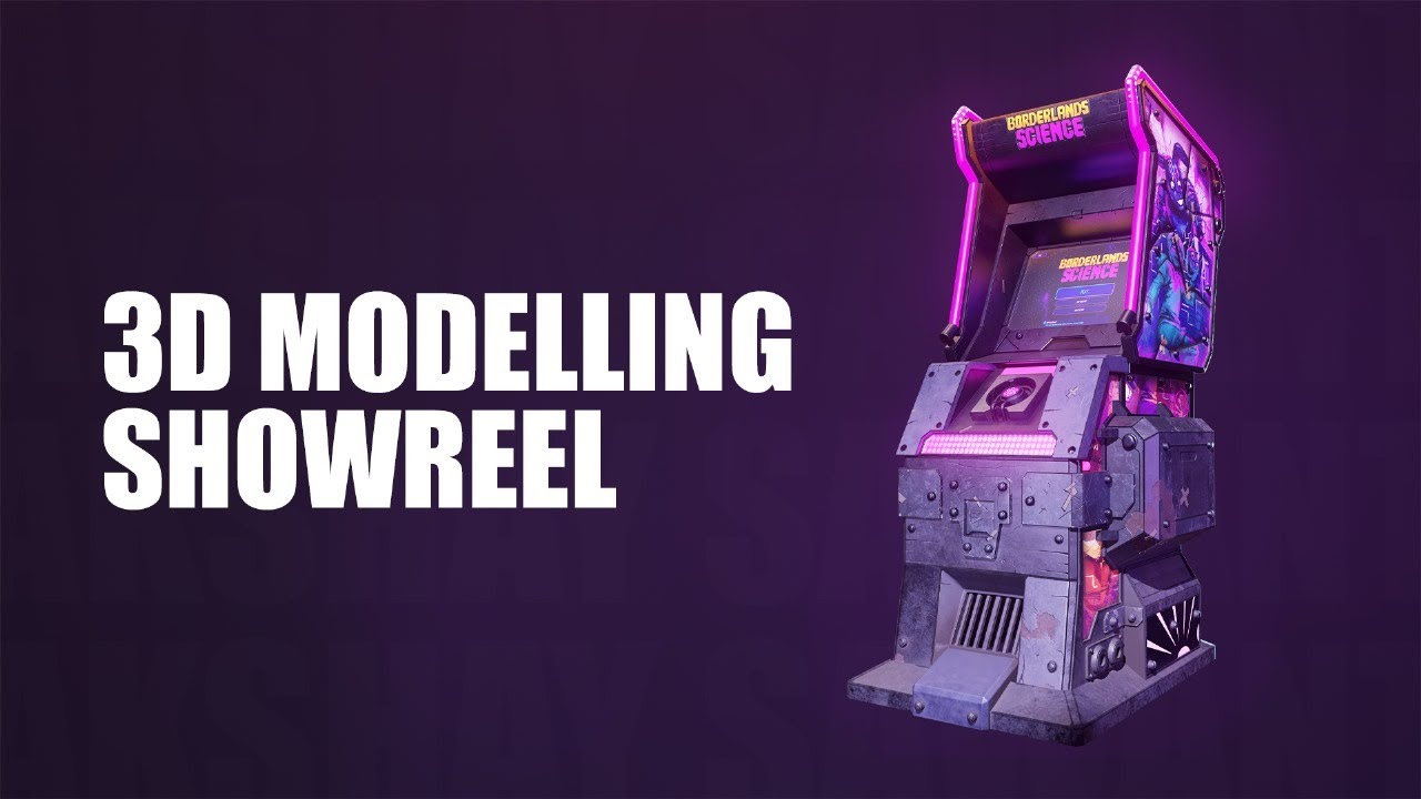 3d Modeling Showreel Youtube