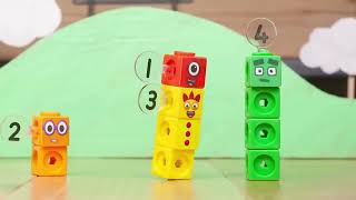 ​ @Numberblocks  Peekaboo! 🙈✨  Numberblocks MathLink Cubes   Learn to Count