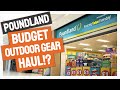 POUNDLAND HAUL! Budget outdoor, wild camping and backpacking gear!