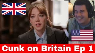 American Reacts Cunk on Britain - Episode 1