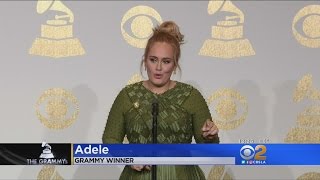 Grammy Night Belongs To Adele