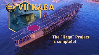 Kaga Bureau Completion, Setup, and Shakedown | World of Warships Legends