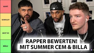 Justin, Summer Cem & Billa Joe bewerten Rapper!