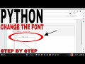 ✅ How To Change The Font Of A Plot In Python 🔴