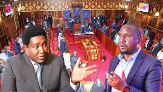 LIVE;SENATE DRAMA AS SENATORS CLASH OVER A HEATED DEBATE!