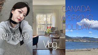 🇨🇦 So when am I gonna start WORKING&HOLIDAY? 🫠 (Homestay, House viewing, Sky train … Vancouver vlog)