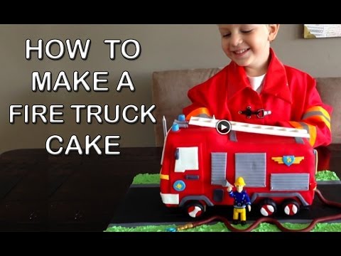 Fire Truck Cake HOW TO COOK THAT Fire Engine Birthday Cake Fire Truck Cake HOW TO COOK THAT Fire Engine Birthday Cake