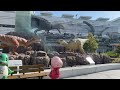 fukui station square dinosaur 福井駅 恐竜【4k】【4k】