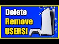 How to Delete & Remove User Accounts on PS5 (Fast Tutorial)