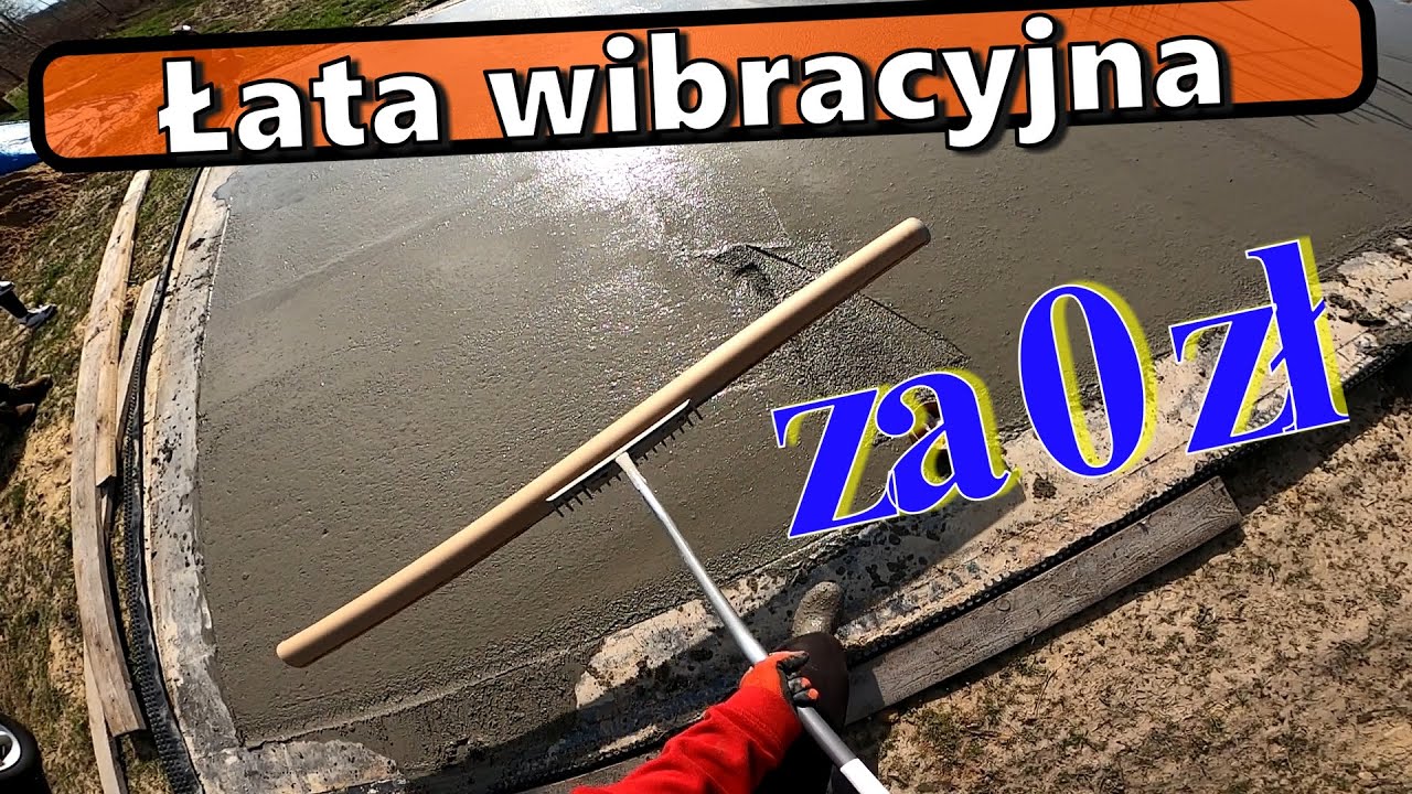 Jak Zrobić TANIĄ łatę Wibracyjną Do Betonu. Budowa Domu Samemu. - YouTube