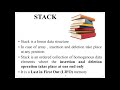 Stack Data Structure