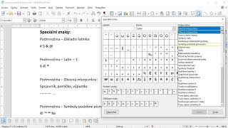 08 - Speciální znaky