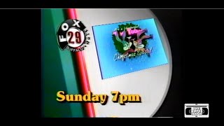 It's A Wonderful Tiny Toons Christmas Special Promo - Fox 1992