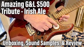 G&L S500 Strat-Style Guitar in Irish Ale - Instant Love!