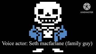 Undertale movie concept (my version) (voice actors)