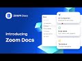 Introducing Zoom Docs with AI Companion