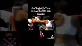 Laila Ali With A Brain Damaging Knockout (Link In Description) #shorts #boxing #memes