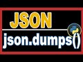 Python | Working with JSON - convert python object into JSON