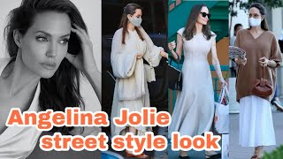 Angelina Jolie - street style look