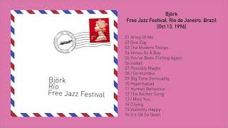 björk : live @ free jazz festival, rio de janeiro, brazil, 13th october, (10-13-1996)