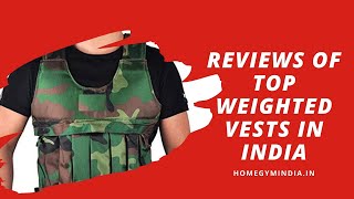 Best weighted vest in India