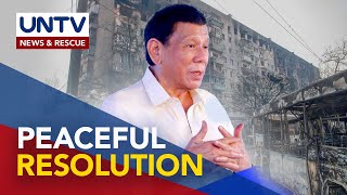 Pres. Duterte hopes peaceful resolution of conflicts in Europe, Asia